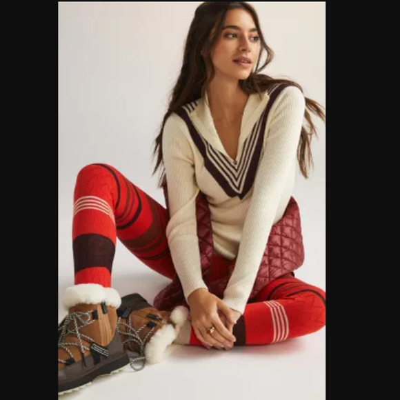 NWT Sweaty Betty Merino Quarter-Zip Pullover - Large - Picture 1 of 6